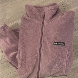 Columbia Lavender Fleece Jacket